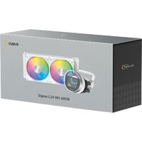 Система жидкостного охлаждения для процессора Ocypus Sigma L24 WH ARGB Sigma-L24-WH2AAWWN00X-GL - Превью изображения №7 — Интернет-магазин ПроЗаказ