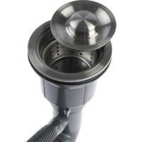Кухонная мойка Roxen Simple 560220-50B PVD графит (с коландером и дозатором) - Превью изображения №11 — Интернет-магазин ПроЗаказ