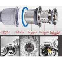 Кухонная мойка Roxen Simple 560220-50B PVD графит (с коландером и дозатором) - Превью изображения №10 — Интернет-магазин ПроЗаказ