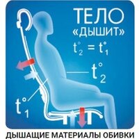 Офисное кресло Metta SU-BK130-10 PL (черный) - Превью изображения №6 — Интернет-магазин ПроЗаказ