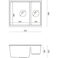 Кухонная мойка Quadron HCQL5646U1-C1_I - Превью изображения №6 — Интернет-магазин ПроЗаказ