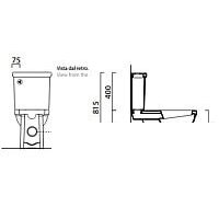 Бачок для унитаза GSI Elements Classic 878111 - Превью изображения №4 — Интернет-магазин ПроЗаказ