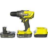 Дрель-шуруповерт Ryobi R18DD3-220S 5133003348 (с 2-мя АКБ 2 Ah, сумка) - Превью изображения №3 — Интернет-магазин ПроЗаказ