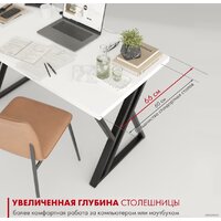 Стол Домус Гранд 12.016.401.02 (белый/металл черный) - Превью изображения №3 — Интернет-магазин ПроЗаказ