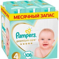 Pampers Premium Care 4 (108 шт)