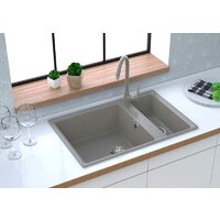 Кухонная мойка GranFest GF-LV-760K (песочный) - Превью изображения №3 — Интернет-магазин ПроЗаказ