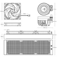 Система жидкостного охлаждения для процессора Arctic Liquid Freezer III 360 A-RGB White ACFRE00152A - Превью изображения №3 — Интернет-магазин ПроЗаказ