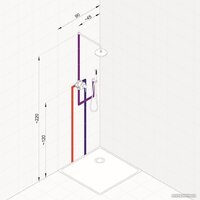 Душевая система  Kludi Bozz 387363976 - Превью изображения №6 — Интернет-магазин ПроЗаказ
