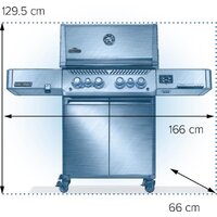 Газовый гриль для дачи Napoleon Prestige 500 Connected RSIB P500VXRSIBPK-PL-PHM - Превью изображения №2 — Интернет-магазин ПроЗаказ