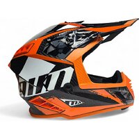 Мотошлем AIM RH855 Carbon Terrain RH855T-DBO-M (M, черный/оранжевый) - Превью изображения №5 — Интернет-магазин ПроЗаказ