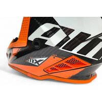 Мотошлем AIM RH855 Carbon Terrain RH855T-DBO-M (M, черный/оранжевый) - Превью изображения №9 — Интернет-магазин ПроЗаказ