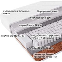 Матрас Фабрика сна Топ-8 90x200 - Превью изображения №2 — Интернет-магазин ПроЗаказ