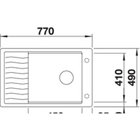Кухонная мойка Blanco Elon XL 6 S-F (кофе) 524859 - Превью изображения №2 — Интернет-магазин ПроЗаказ