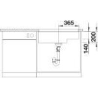 Кухонная мойка Blanco Subline 700-U Level 523459 (стальная корзина, трюфель) - Превью изображения №5 — Интернет-магазин ПроЗаказ