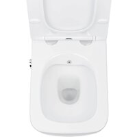 Унитаз подвесной Roxen Cube bidet в комплекте с инсталляцией StounFix Dual Fresh 6 в 1 968439 (кнопка: сатин) - Превью изображения №7 — Интернет-магазин ПроЗаказ