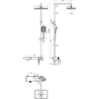 Душевая система  Cersanit Vivo 64089 - Превью изображения №11 — Интернет-магазин ПроЗаказ
