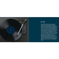 Виниловый проигрыватель Rekkord Audio F110 (AT3600L, черный) - Превью изображения №2 — Интернет-магазин ПроЗаказ