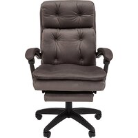 Офисное кресло CHAIRMAN Home 442 (ткань, Т-55 серый) - Превью изображения №2 — Интернет-магазин ПроЗаказ