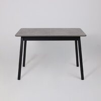 Кухонный стол Мамадома Tirk radial-110 раздвижной 110-142х70 (дымчатая керамика/черный) - Превью изображения №20 — Интернет-магазин ПроЗаказ