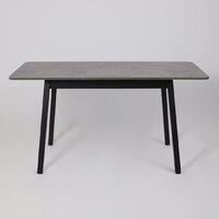 Кухонный стол Мамадома Tirk radial-110 раздвижной 110-142х70 (дымчатая керамика/черный) - Превью изображения №24 — Интернет-магазин ПроЗаказ