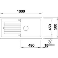Кухонная мойка Blanco Zia XL 6 S (белый) [517571] - Превью изображения №2 — Интернет-магазин ПроЗаказ