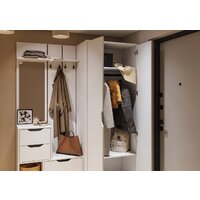 Тумба для обуви Стендмебель Руна ПР 01 (белый) - Превью изображения №4 — Интернет-магазин ПроЗаказ