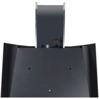 Кухонная вытяжка Elikor Графит 80Н-700-Э4Д (нержавеющая сталь/черное стекло) - Превью изображения №3 — Интернет-магазин ПроЗаказ