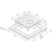 Варочная панель Krona Fidato 45 BL - Превью изображения №3 — Интернет-магазин ПроЗаказ