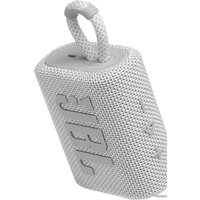 Беспроводная колонка JBL Go 3 (белый) - Превью изображения №3 — Интернет-магазин ПроЗаказ
