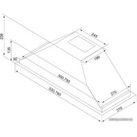 Кухонная вытяжка BEKO HNU 51311 SH - Превью изображения №7 — Интернет-магазин ПроЗаказ
