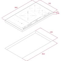 Варочная панель TEKA IBF 95-G1 MST Infinity Matt Black - Превью изображения №7 — Интернет-магазин ПроЗаказ