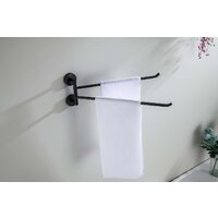 Держатель для полотенца Aquatek Бетта AQ4613MB (черный матовый) - Превью изображения №4 — Интернет-магазин ПроЗаказ