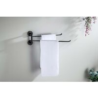 Держатель для полотенца Aquatek Бетта AQ4613MB (черный матовый) - Превью изображения №3 — Интернет-магазин ПроЗаказ