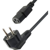5bites PC210-30A IEC320-C13 - Schuko CEE 7/7 (3 м, черный)