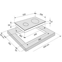 Варочная панель Krona Remo 30 BL - Превью изображения №2 — Интернет-магазин ПроЗаказ