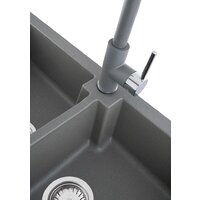 Кухонная мойка Kernau KGS A 80 2B Grey Metallic - Превью изображения №6 — Интернет-магазин ПроЗаказ