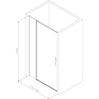 Душевая дверь Allen Brau Priority 3.31029.BA 294058 (серебро браш) - Превью изображения №14 — Интернет-магазин ПроЗаказ