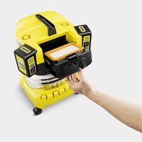 Пылесос Karcher WD 4-18 S Dual Battery Set 1.628-626.0 - Превью изображения №3 — Интернет-магазин ПроЗаказ