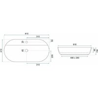 Умывальник Rea Aura 61 REAU4589 - Превью изображения №5 — Интернет-магазин ПроЗаказ