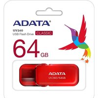 USB Flash ADATA UV240 64GB (красный) - Превью изображения №3 — Интернет-магазин ПроЗаказ