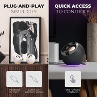 Акустика Creative Pebble SE (белый) - Превью изображения №3 — Интернет-магазин ПроЗаказ