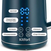 Электрический чайник Kitfort KT-6784 - Превью изображения №3 — Интернет-магазин ПроЗаказ