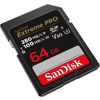 Карта памяти SanDisk Extreme PRO SDXC SDSDXEP-064G-GN4IN 64GB - Превью изображения №3 — Интернет-магазин ПроЗаказ