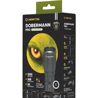 Фонарь Armytek Dobermann Pro Magnet USB (белый) - Превью изображения №3 — Интернет-магазин ПроЗаказ