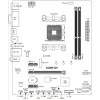 Материнская плата Gigabyte A520M S2H (rev. 1.0) - Превью изображения №5 — Интернет-магазин ПроЗаказ