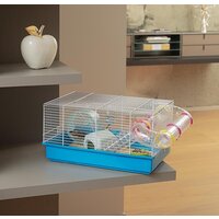 Клетка Ferplast Paula (голубой) 57906411W1 - Превью изображения №2 — Интернет-магазин ПроЗаказ