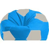 Flagman Мяч Стандарт М1.1-282 (голубой/белый)