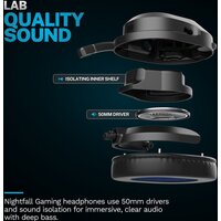 Наушники JLab Nightfall Wireless - Превью изображения №8 — Интернет-магазин ПроЗаказ