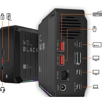 Внешний накопитель WD Black D50 Game Dock NVMe 1TB WDBA3U0010BBK - Превью изображения №4 — Интернет-магазин ПроЗаказ