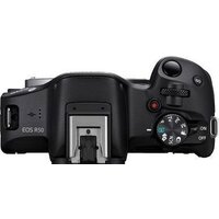 Беззеркальный фотоаппарат Canon EOS R50 Body (черный) - Превью изображения №6 — Интернет-магазин ПроЗаказ